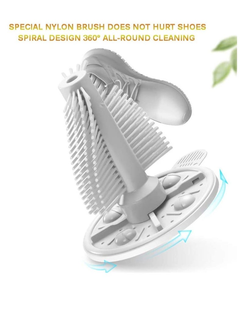 Shoe Washing Machine Small Household, Portable Lazy Washing Machine, 360° Cleaning, 10 Minutes Fast Cleaning, Safe Material Does Not Hurt Shoes Blue/White  - Image 5