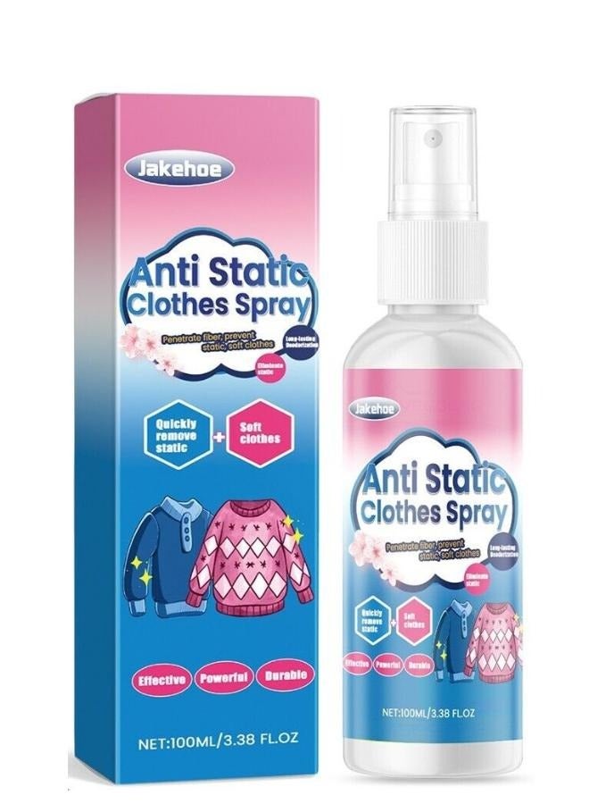 Jakehoe Anti Static Clothes Spray  100ml - Image 1