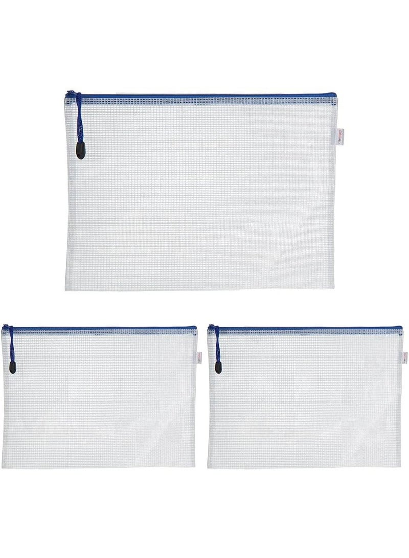 Deli E5654 A4 Zip Pouch – Assorted Color Storage Bag - Image 1