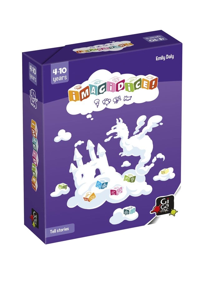 GIGAMIC Imagidice | Storytelling Dice Game for Kids | Ages 4+ | 2 to 12 Players | 20 Minutes - Image 1