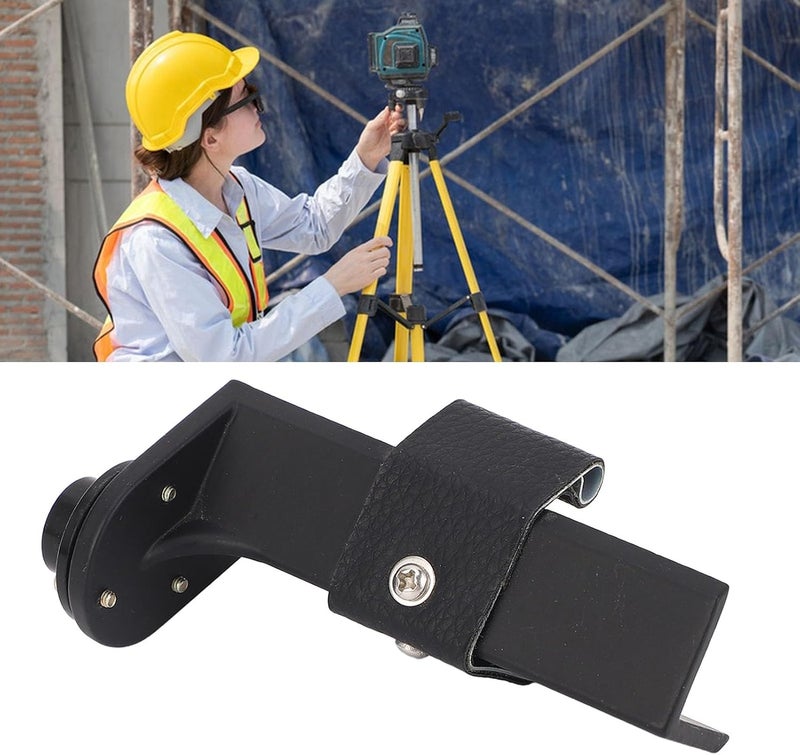 Hilitand Right Angle Bubble Level, Aluminum Alloy Construction with 7/8 Inch Leveling Vial for Round and Rectangular Poles - Image 4