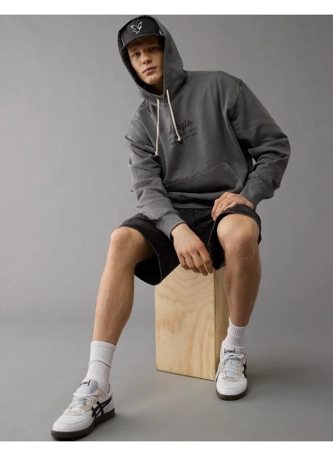 امريكان ايجل AE Logo Graphic Pullover Hoodie