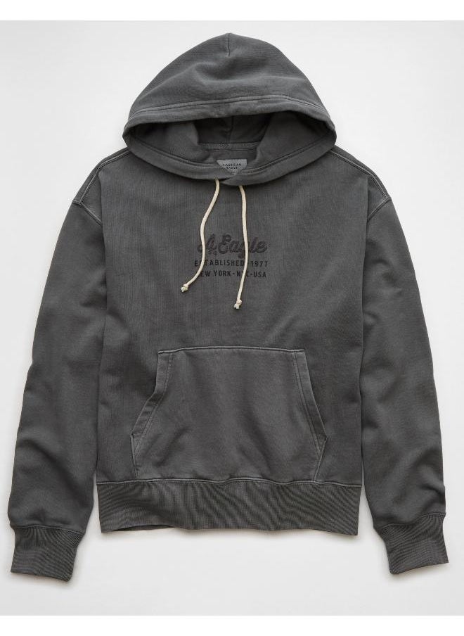 American Eagle AE Logo Graphic Pullover Hoodie  - Image 3
