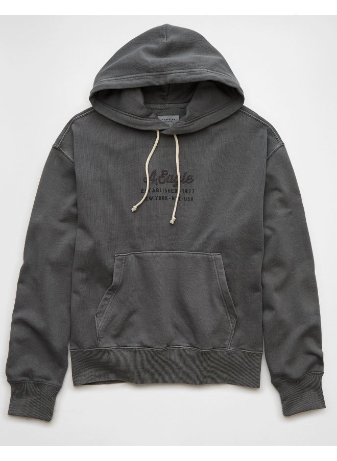 American Eagle AE Logo Graphic Pullover Hoodie  - Image 2