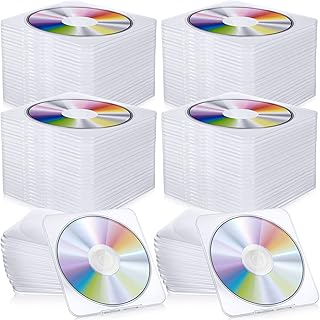 Macarrie Macarrie 50 Pcs Slim Clear Transparent CD Case PP Poly Plastic Cases DVD Case Cd Jewel Cases for Discs  - Image 1