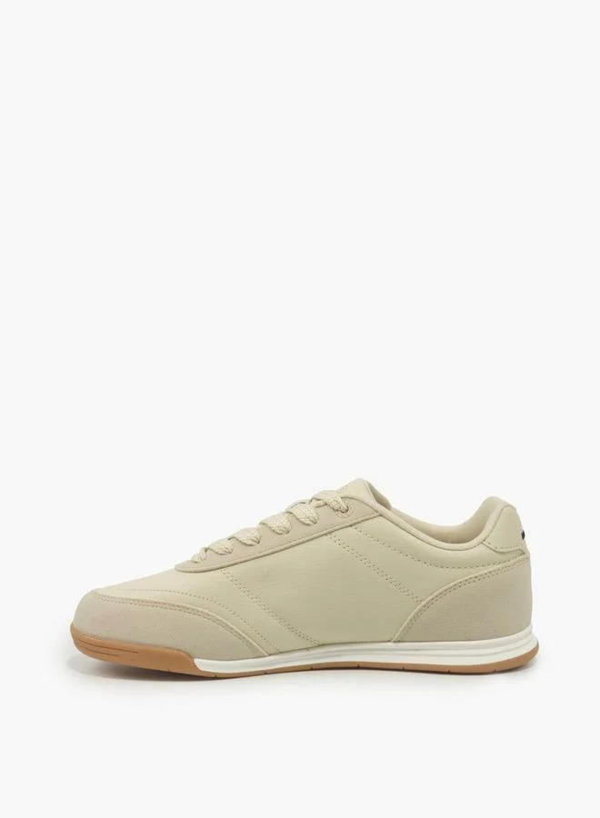 U.S. Polo Assn. BEIGE Women Pino Glb 6Fx Lace-Up Ankle Sneakers for Women | Best Price UAE