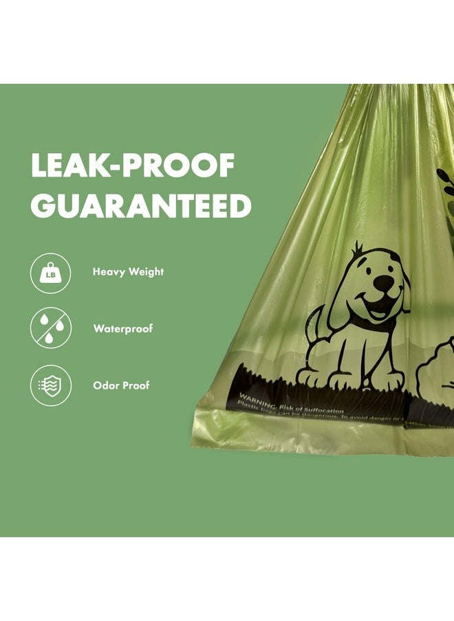 Gorilla Supply GORILLA SUPPLY 1000 multicolor poop bags for dogs with Dispenser and Leash Tie, 9" x 13", Mixed  - Image 5