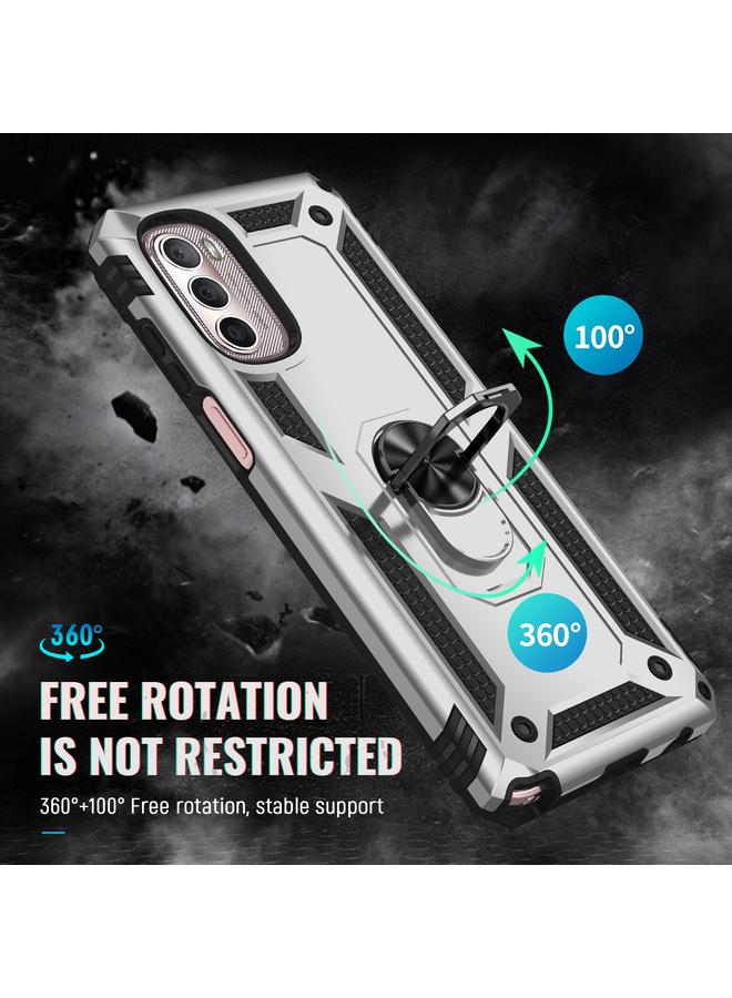 اس-توب جراب لهاتف Motorola Moto G Stylus 2022 مقاوم للصدمات مصنوع من مادة TPU + PC مع حامل - Image 4