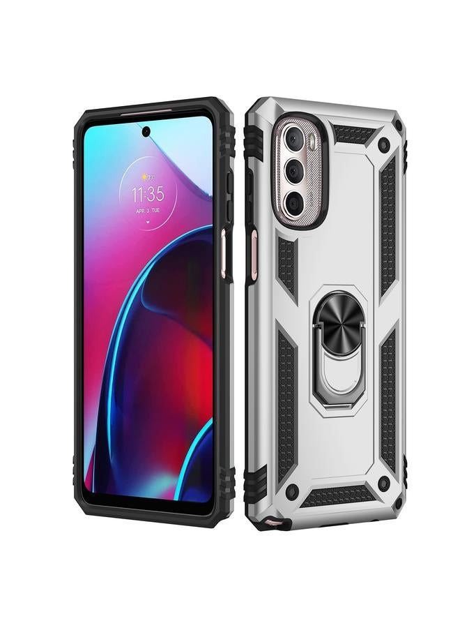 اس-توب جراب لهاتف Motorola Moto G Stylus 2022 مقاوم للصدمات مصنوع من مادة TPU + PC مع حامل - Image 2