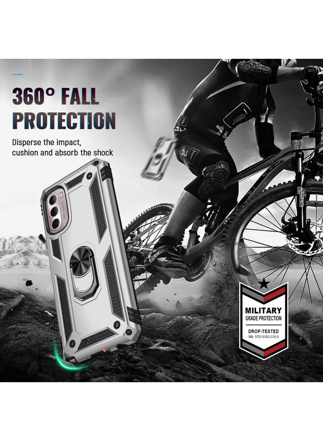 اس-توب جراب لهاتف Motorola Moto G Stylus 2022 مقاوم للصدمات مصنوع من مادة TPU + PC مع حامل - Image 5