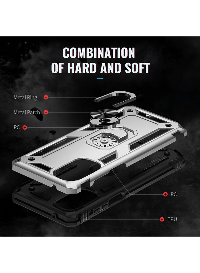 اس-توب جراب لهاتف Motorola Moto G Stylus 2022 مقاوم للصدمات مصنوع من مادة TPU + PC مع حامل - Image 3