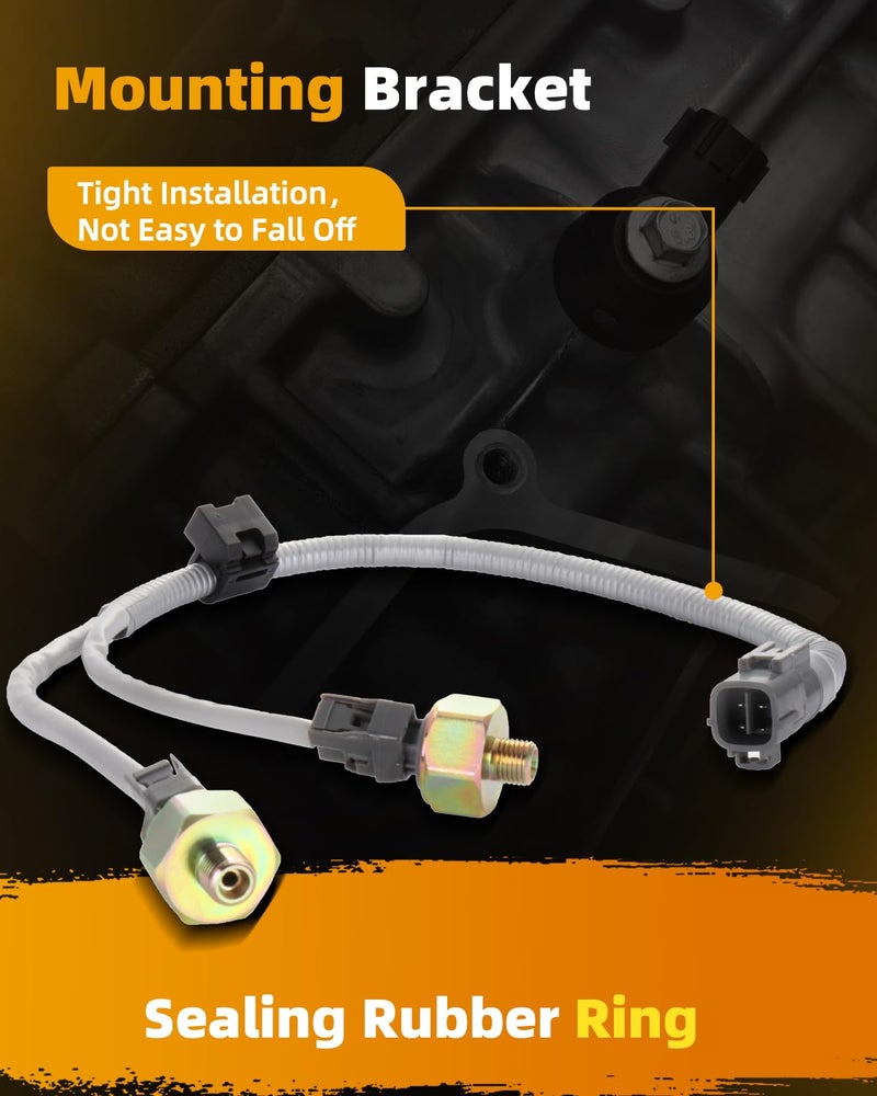 ROADFAR حساسات الصدمات ROADFAR 2PCS مع الحزام تناسب لكزس GS430 LS430 SC430، لتويوتا هايلاندر RAV4 سولارا 82219-07010 82219-33030 - Image 2