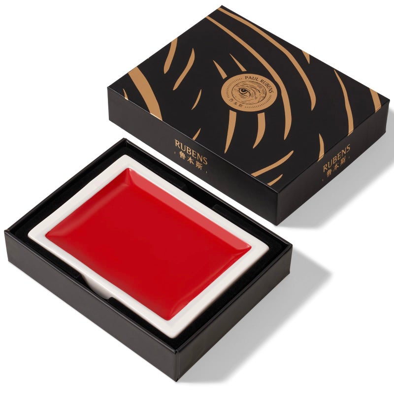 Paul Rubens Watercolor Paint Chinese Red 90g Large Ceramic Pan Artist Grade Watercolor Paint Fine Texture High lightfastness Professional Watercolor for Artists Beginners and Adults - Image 2