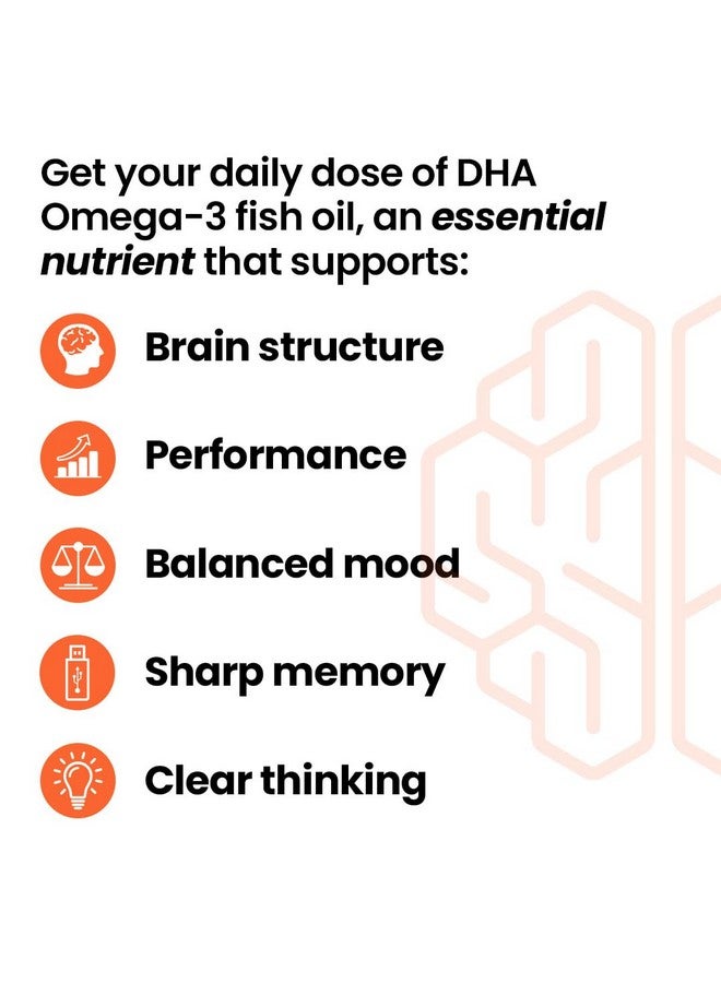 LifeSeasons NeuroQ Memory DHA-400 - Omega-3 Fish Oil Supplement - Mental Performance & Balance - Supports Neuro Brain Health - Protects Against Memory Loss & Improves Focus - 120 Softgels - Image 2