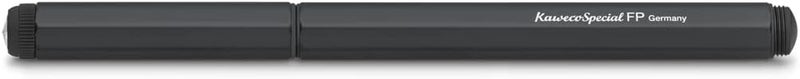 Kaweco Kaweco SPECIAL Fountain Pen Black I Premium Aluminium Fountain Pen for Ink Cartridges I Exclusive Fountain Pen 17 cm I Nib B Broad  - Image 2