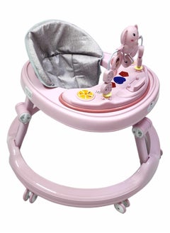 BABYCARA Baby Walker Multifunctional Anti-Rollover Anti-O Folding 6-18 Months with Music and Phone Stand  - Image 3