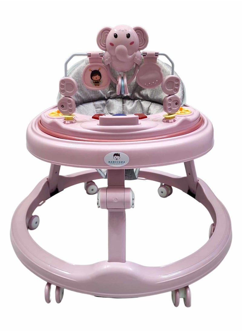 BABYCARA Baby Walker Multifunctional Anti-Rollover Anti-O Folding 6-18 Months with Music and Phone Stand  - Image 2