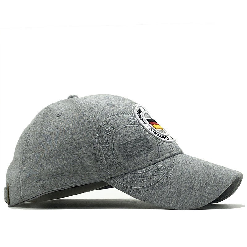 Baseball Cap German Flag Embroidery Men Foreign Trade Cotton Fishing Hat - Image 1