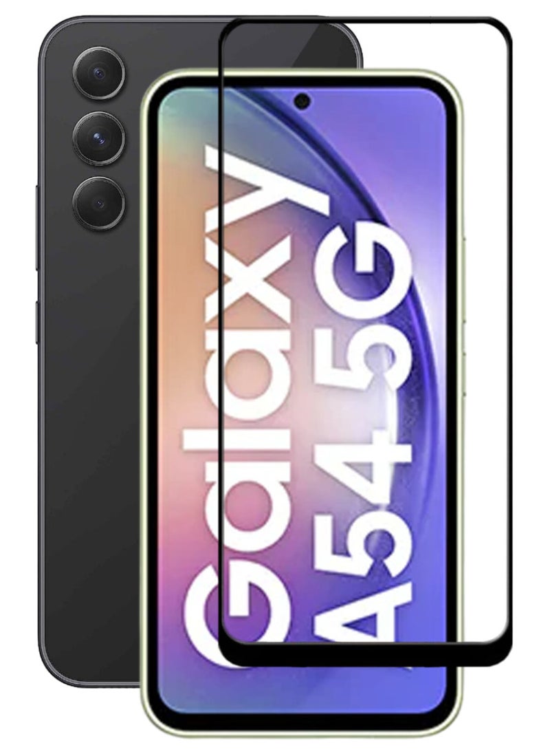ACLIX Antistatic ESD Dustproof Premium Quality High Definition Tempered Glass Screen Protector Designed For Samsung Galaxy A54 - Image 1