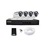Hikvision 4 CCTV Cameras (Night Vision) & 4 Channel DVR Standalone Kit - Image 1