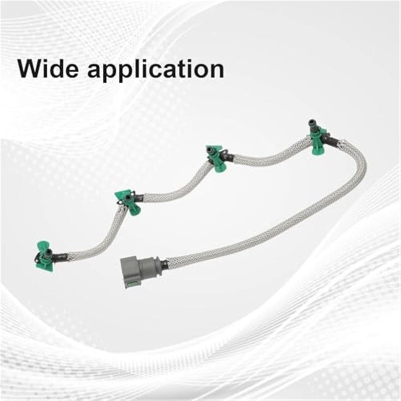 QASULER Fuel Injector Leak Off Return Pipe - Image 3