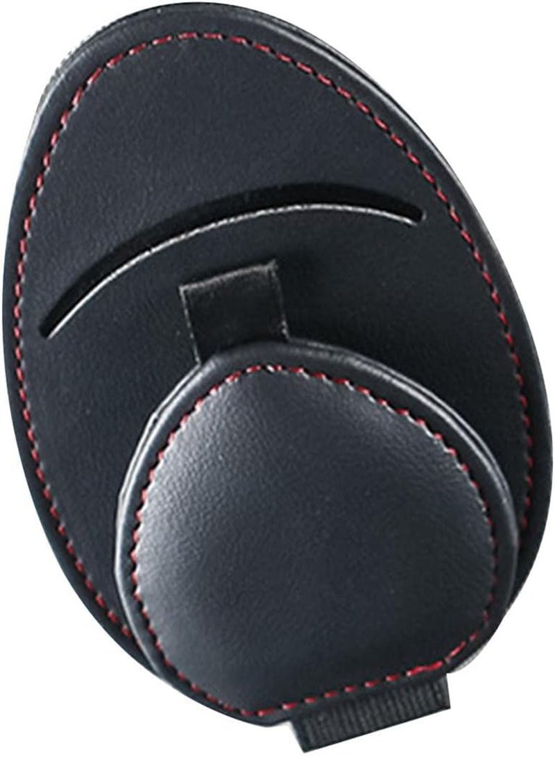 GGOOT Sunglasses Clip,Sunglasses Holder for Car | Magnet Sunglasses Holder for Car Leather Car Sunglass Holder Sunglasses Clip with Storing Glasses Cards  - Image 5