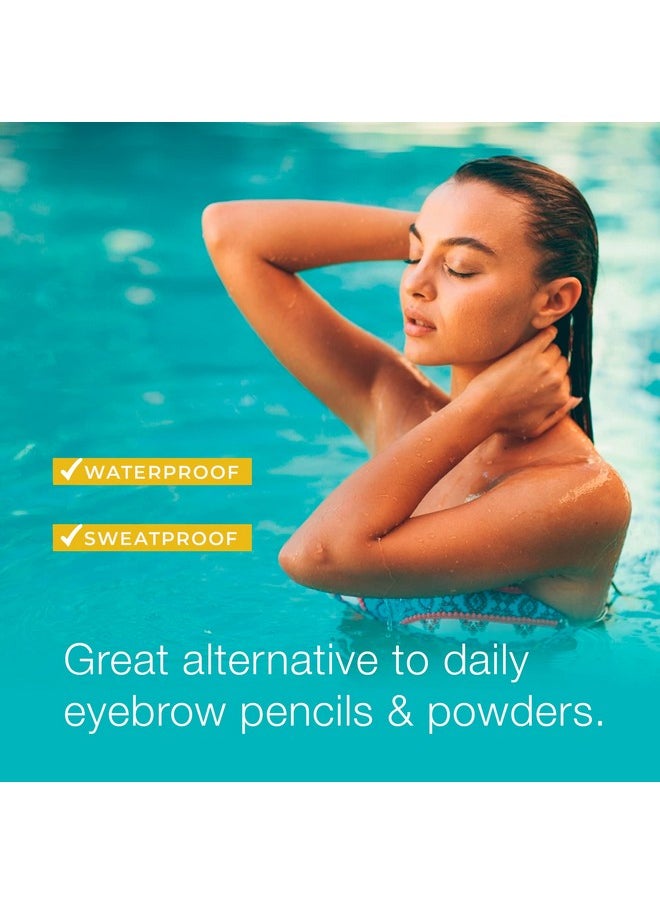 SPORT COSMETICS Eyebrow Color For Women 20 Application Kit Natural Black  - Image 5