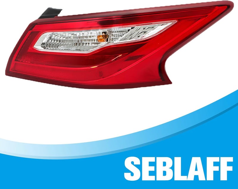 SEBLAFF 1-Pack RH Tail Light Assembly Replacement for 2016-2018 Nissan Altima Passenger Side Outer - Image 2
