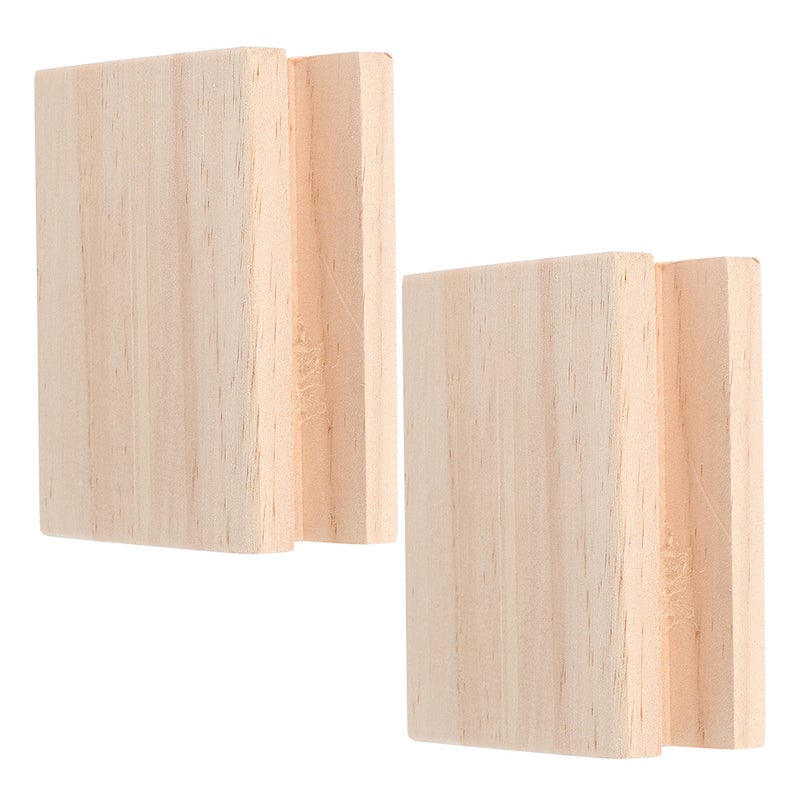 2pcs Furniture Heightening Pads Bed Riser Table Foot Heightening Supports Risers - Image 5