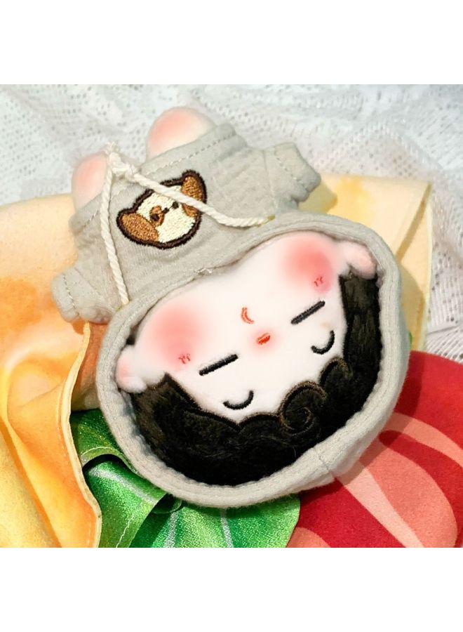 Original Dudu Xiaoxin 10cm Cotton Doll Nude Baby Starfish Body Attribute-free Doll National Doll Clothes-Specifications:10CM Wangzai Sweater (baby Clothes Only) - Image 2
