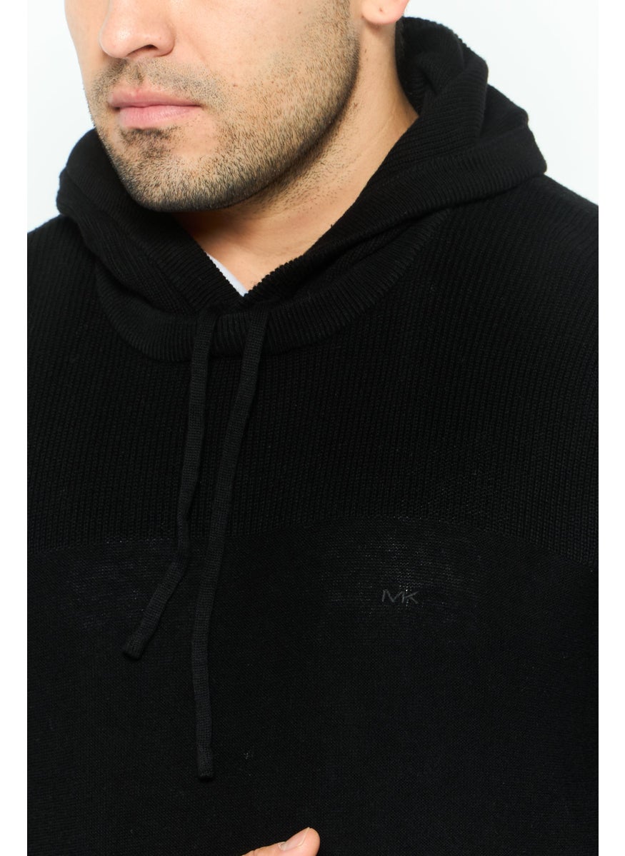 Men Hooded Embroidered Logo Sweater, Black - pzsku/ZBD69F549044543F3F53AZ/45/_/1737642591/ea020499-2b57-4b43-b5e5-86c842df635d