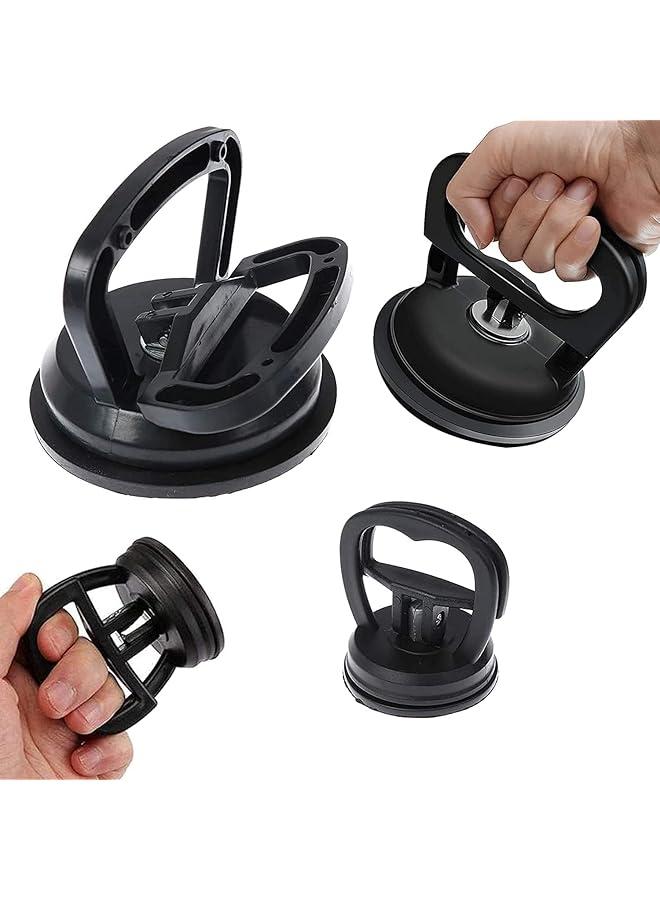 X spring Xspring Dent Puller Suction Cup, 2 Pcs Suction Cup Lifter, Auto Body Dent Repair Removal Tool, 2 Sizes Suction Cup Holder Dent Repair Kit, Lifting And Heavy Objects Moving, Suv & Cars Universal - Image 1