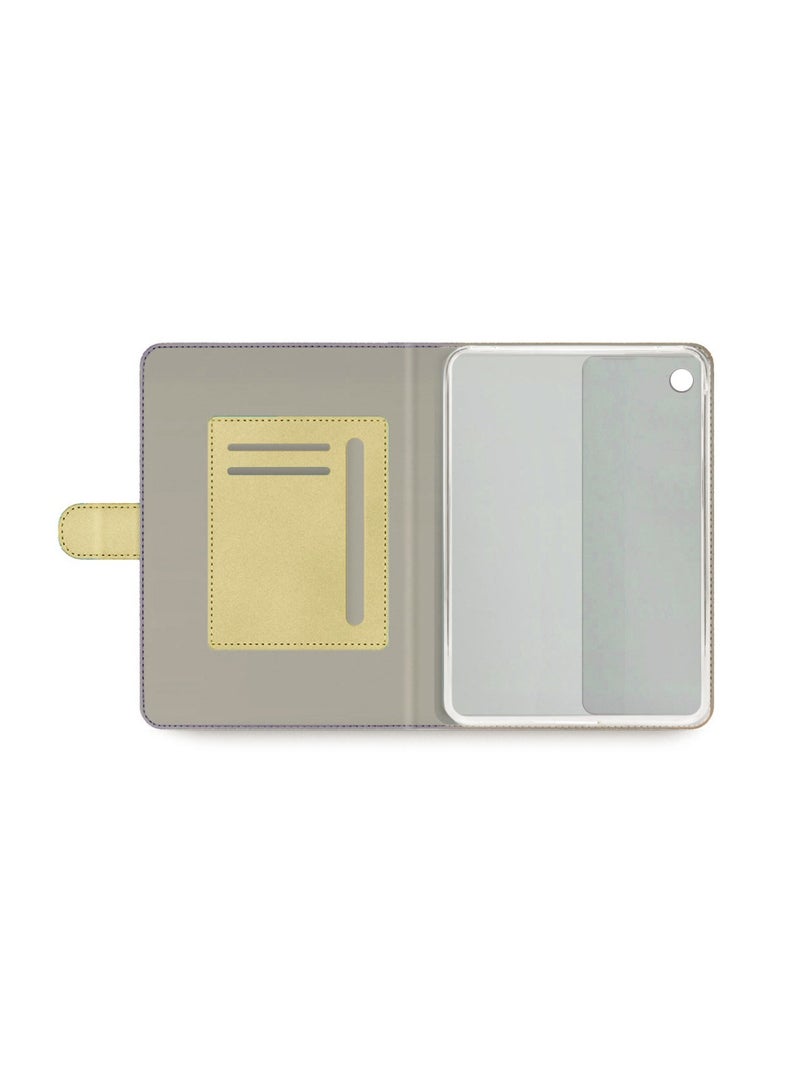 OMAKER حافظة جلدية ذكية عالية الجودة مع حامل مغناطيسي لجهاز Samsung Galaxy Tab A9 Plus مقاس 11 بوصة 2023 - ذهبي - Image 5