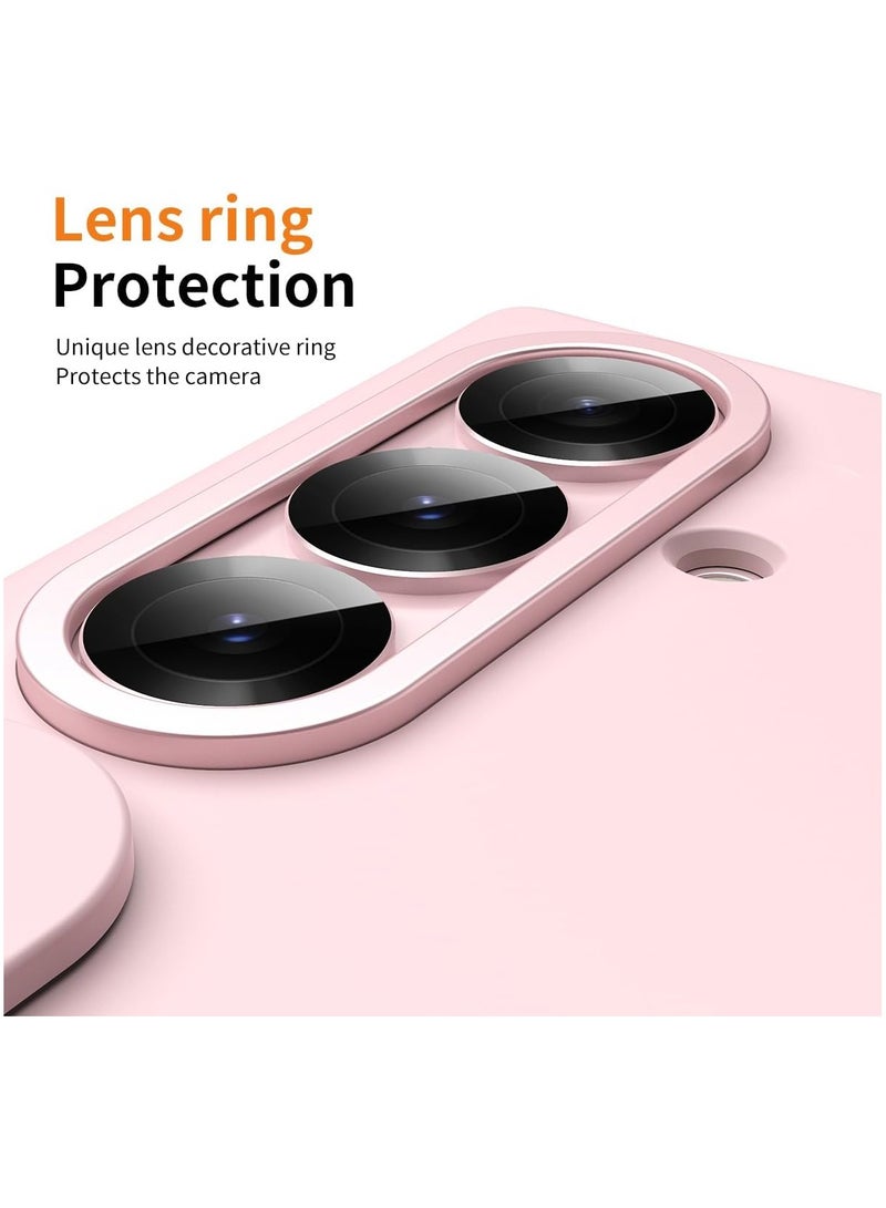 عام حافظة لهاتف سامسونج جالاكسي زي فولد 7 5 جرام واقي شاشة مدمج مرن من السيليكون شريط للرسغ مع حامل حماية مفصلة حافظة مقاومة للصدمات - Image 2