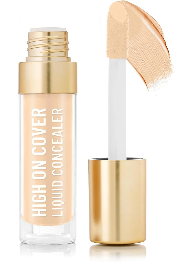 Swiss Beauty SWISS BEAUTY Select High On Cover Liquid Concealer With No-Crease Formula | Matte Finish Full Coverage All Skin Type | Enriched With Vitamin E| Shade- 3.0 Dusky, 5.5Ml |, 1 Count