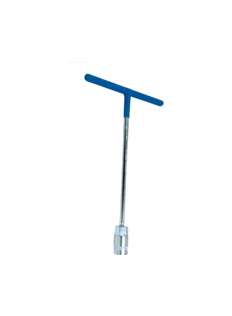 Starex T-Type Wrench 6mm Blue Dipped Handle Chrome Plated with Card Starex Brand