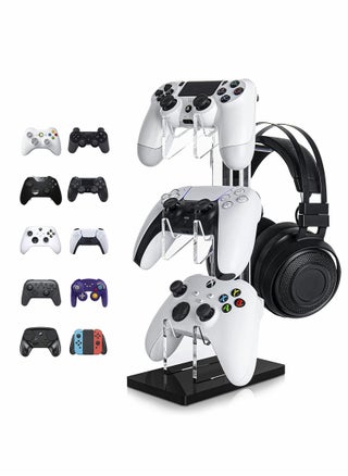 Gaming Accessories, Controller Holder, Dual Controller Stand, For Ps5 Ps4 Xbox, For Switch, For Gaming Accessories, Build Game Fortresses - pzsku/ZBD6AA0312550F065B3FFZ/45/_/1730446216/8142527e-4d41-4a7c-ab3d-8b1d557cb2be