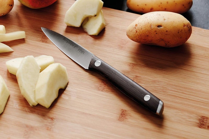 Berghoff RON Acapu Paring Knife 3.25" with Ergonomically Designed Wood Handle - Image 4