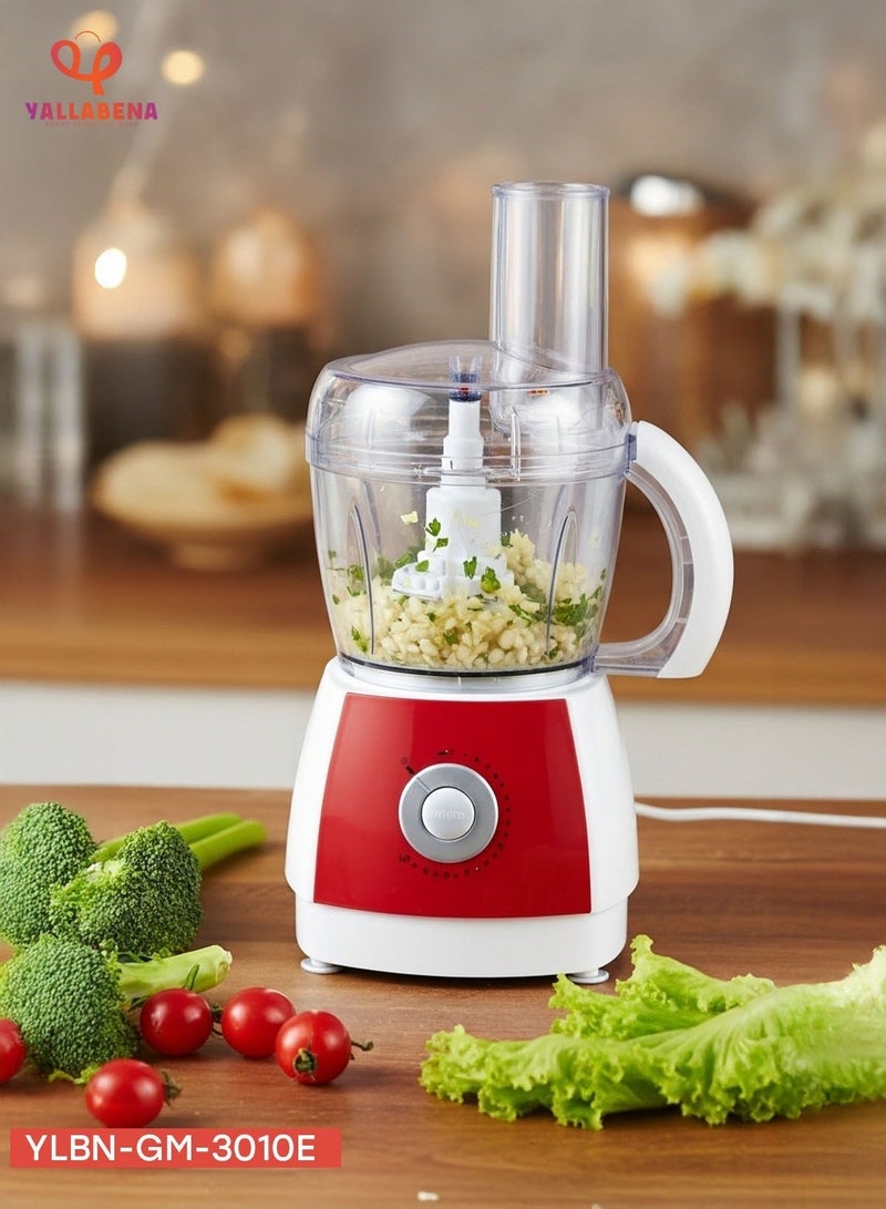 SILVER CREST 0.8L Grinder with 8 Sharp Blades – Original Durable Quality for Home and Commercial Use & GM-3010E Electric Blender 300W with 0.8L Mixing Bowl and 10 Speed Settings Bundle - Image 3