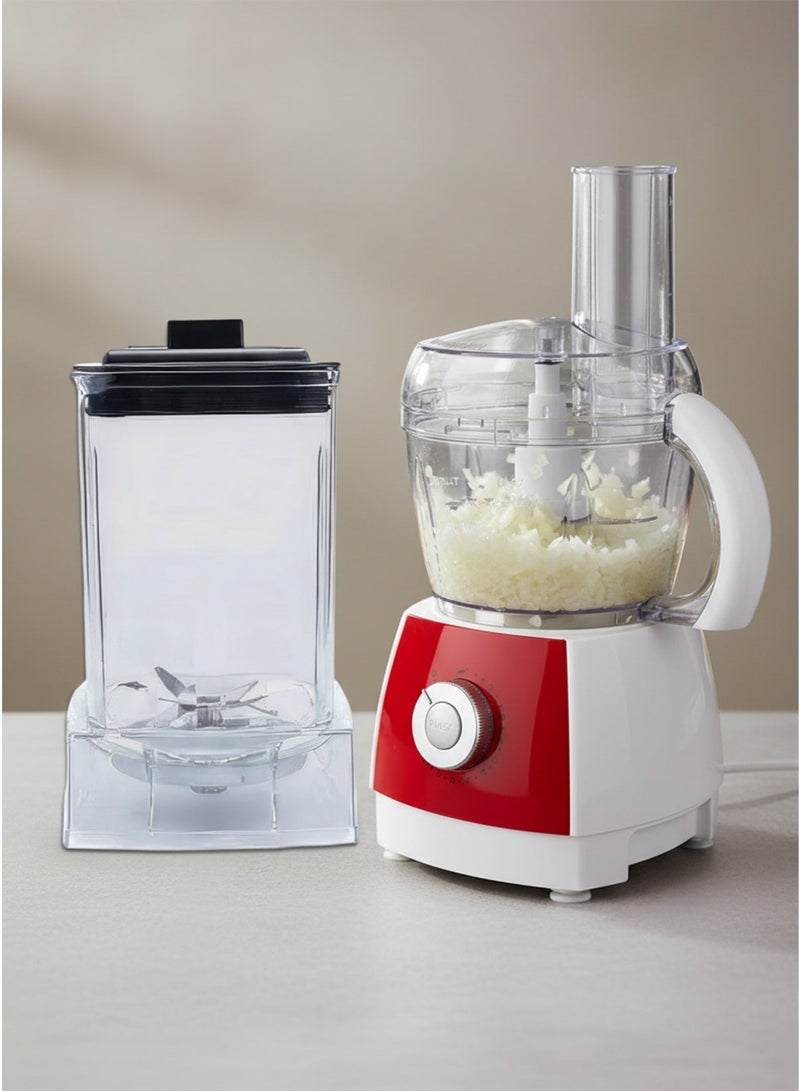 SILVER CREST 0.8L Grinder with 8 Sharp Blades – Original Durable Quality for Home and Commercial Use & GM-3010E Electric Blender 300W with 0.8L Mixing Bowl and 10 Speed Settings Bundle - Image 1