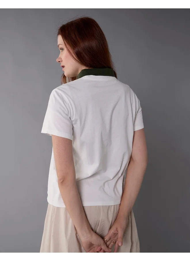 American Eagle AE Branded Graphic T-Shirt