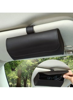 Oasisgalore Sunglasses Holder for Car Sun Visor, Auto Eyeglasses Protective Storage Case, Vehicle Visor Accessories Organizer Box  - Image 1