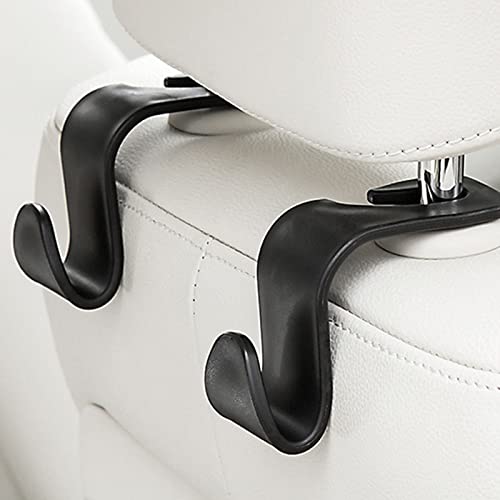 VTECHOLOGY Car Seat Headrest Hook,8Pack Car Headrest Bag Hooks Seat Headrest Hooks Backseat Headrest Hangers Storage for Purses,Grocery Bags,Coats,Car Water Bottle Hooks - Image 2