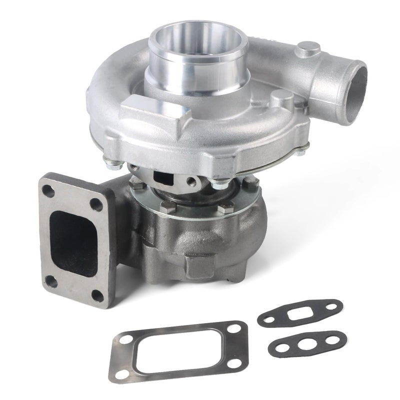 YDMON Turbocharger with Gaskets Compatible with T04E T3T4 057 AR 481 TRIM 400HP BOOST STAGE III Charger 15L25L Engine Turbo Charger Replaces Part - Image 2