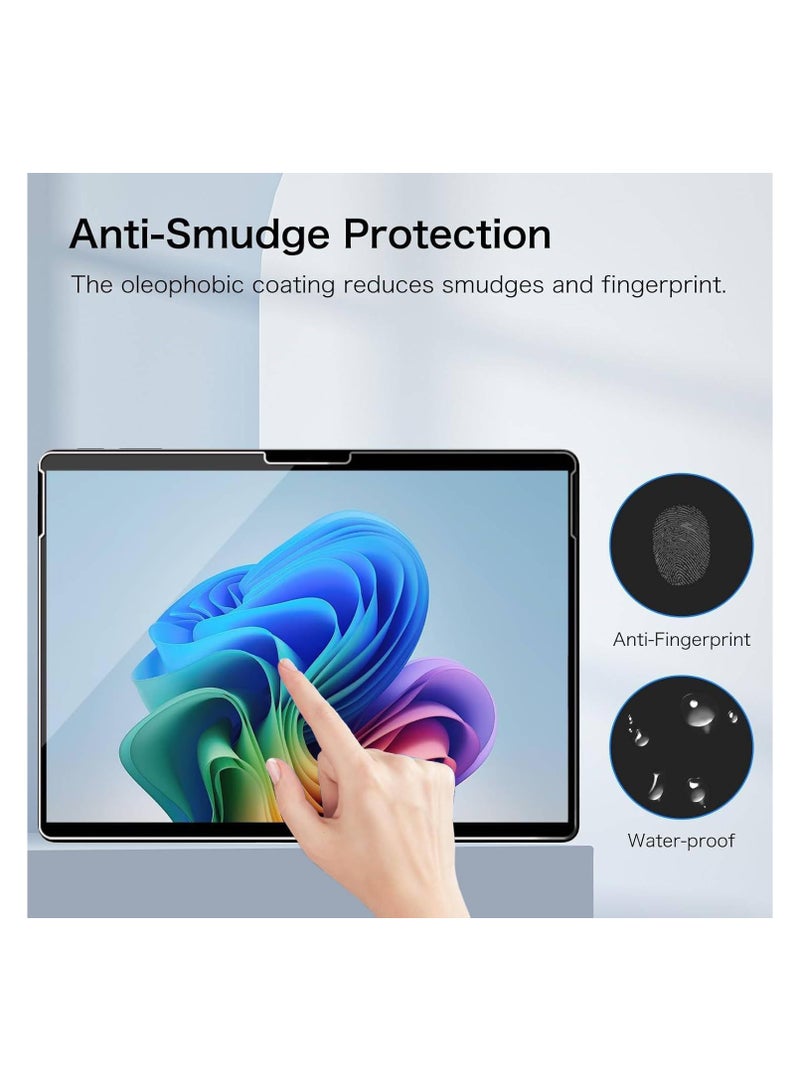 2 Pack Screen Protectors for Microsoft Surface Pro 11 2024 13 inch, 9H Glass Screen Film Scratch Resistant Bubble Free Easy to Install Screen Protectors for Surface Pro 11 2024 - Image 5