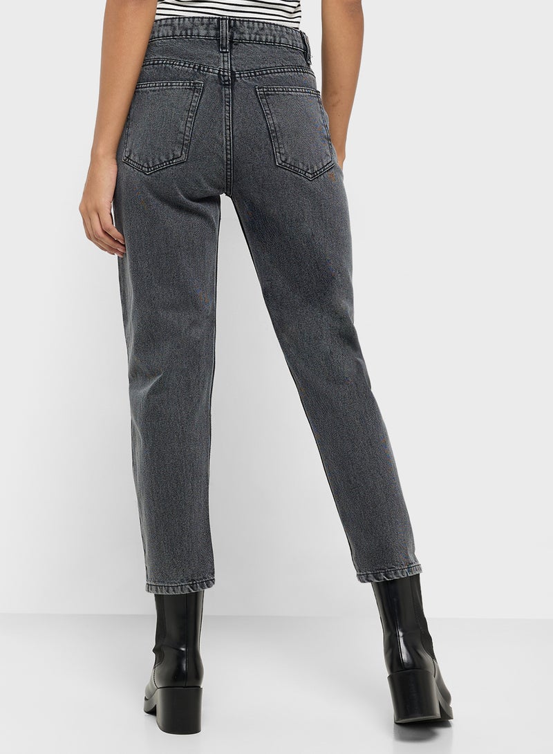 جينجر جينز موم عالي الخصر - Image 3