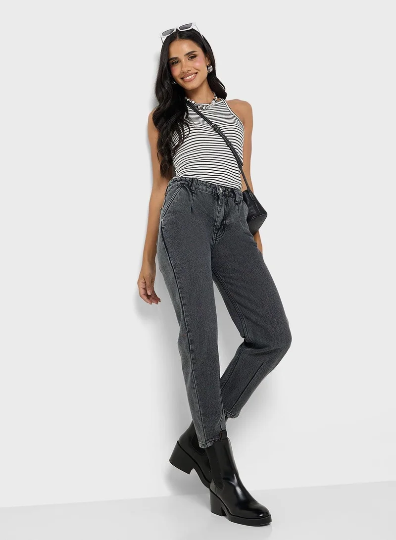 High Rise Mom Jeans