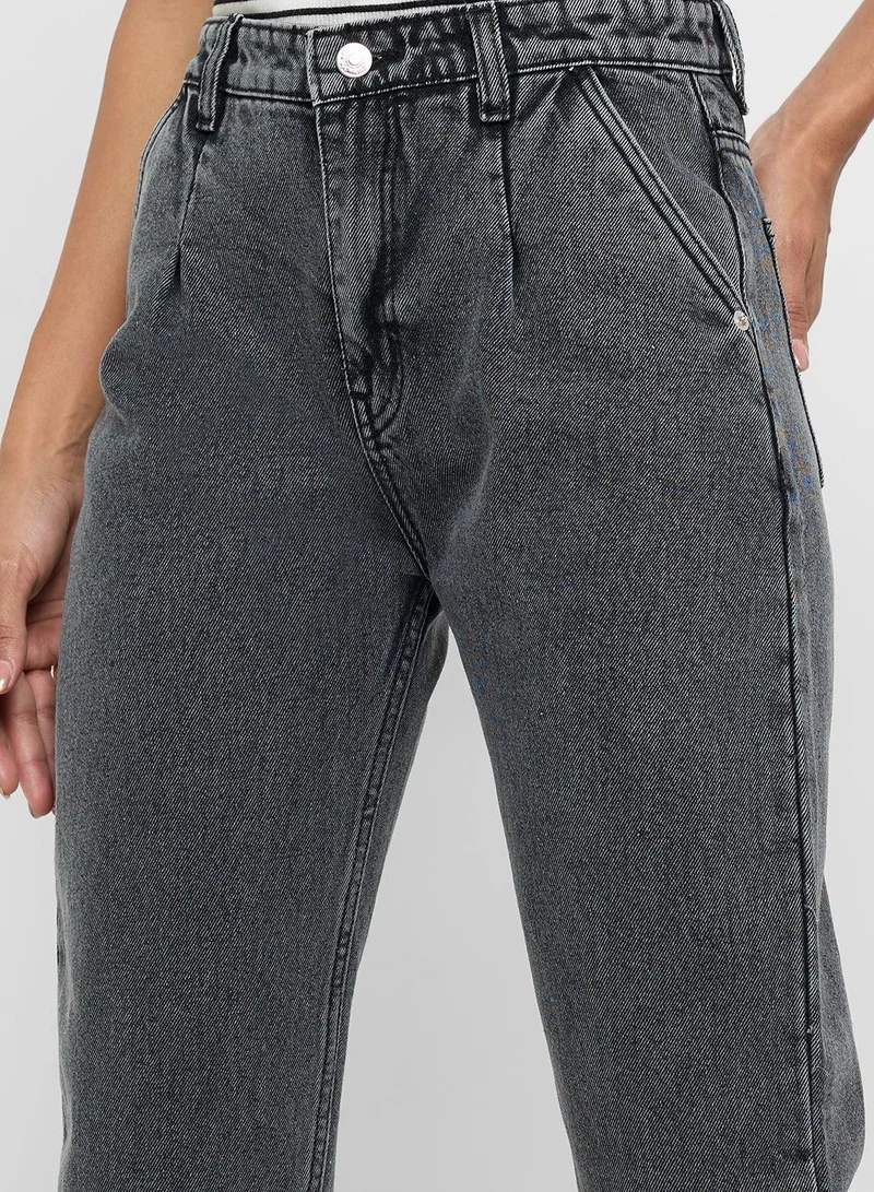 Ginger  High Rise Mom Jeans for Women | Best Price UAE
