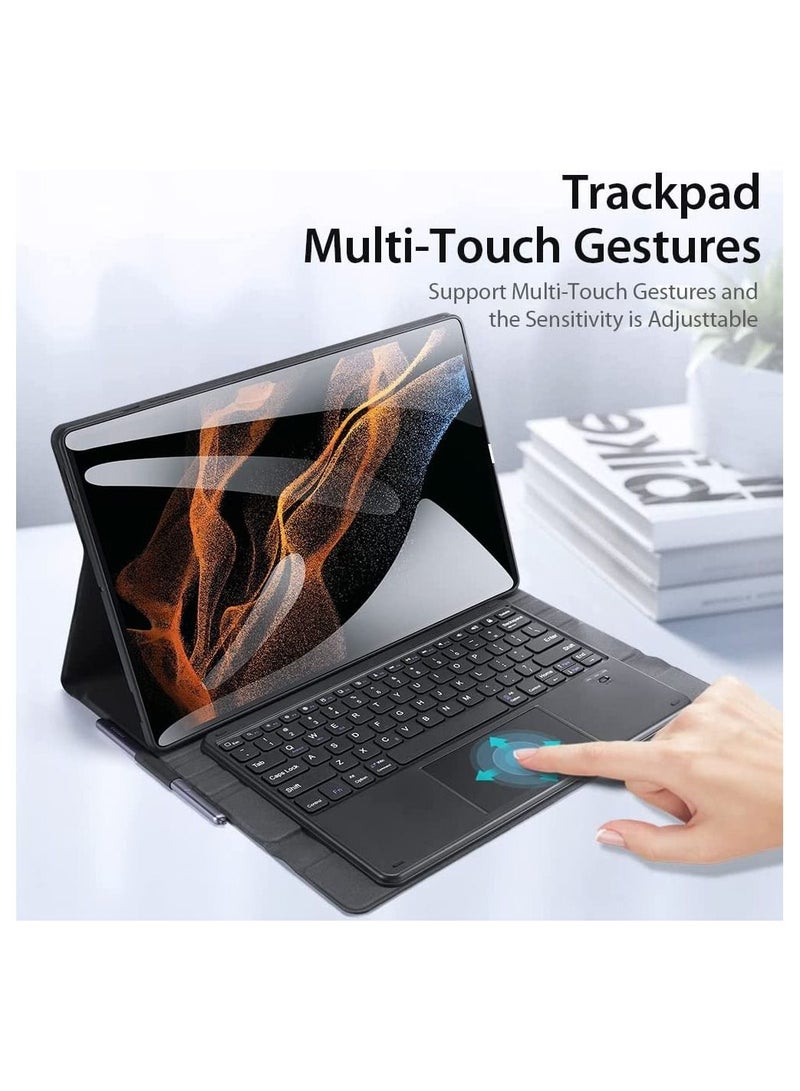 Keyboard Case Compatible with Galaxy Tab S8 Ultra 14.6 inch 2022 Wireless Detachable Keyboard with Protective Cover for Galaxy Tab S8 Ultra  - Image 3