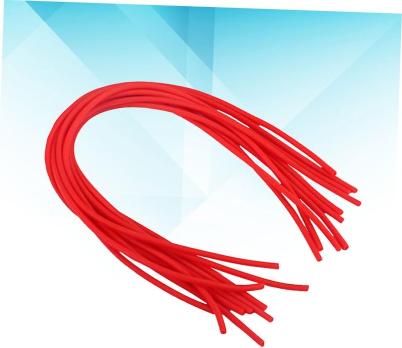 Abaodam 10pcs Rubber Tubes for Yangqin Hammers Red Chinese Dulcimer Accessories Aging Professional Performance Tubes for Musicians - Image 3